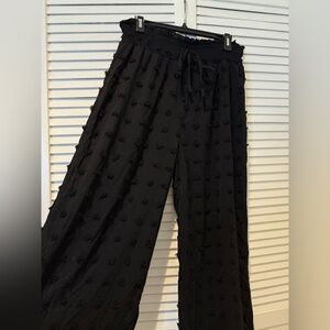 Black Flowy Pants